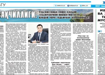 Suv taqchilligi: O‘zbekistonda uning salbiy ta’sirlarini yumshatish uchun qanday chora-tadbirlar ko‘rilmoqda?